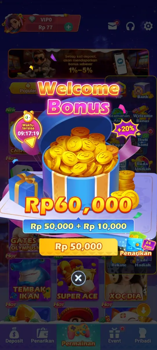 Screenshot Hiwin 777 APK untuk Android