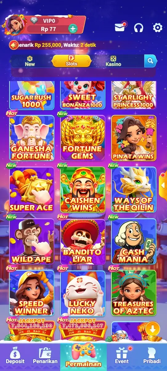 Screenshot Hiwin 777 APK untuk Android