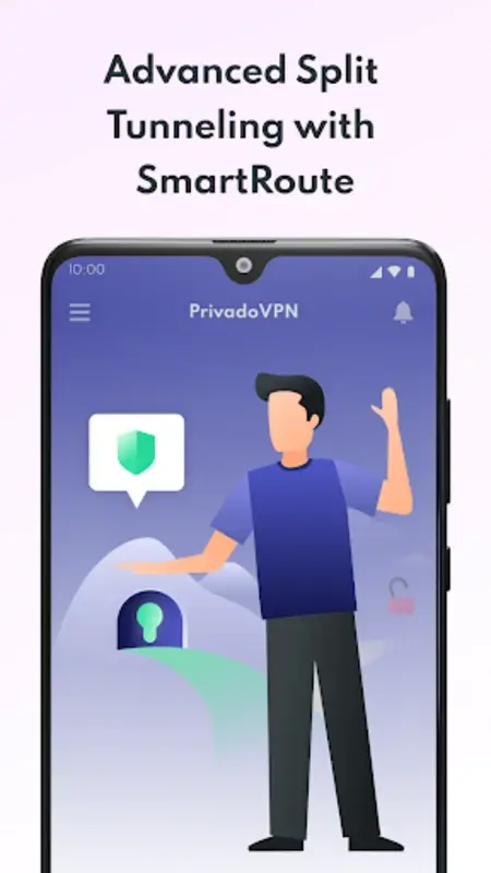 Screenshot PrivadoVPN APK v4.0.11 untuk Android