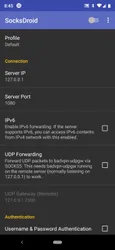 Screenshot SocksDroid APK 1.0.4