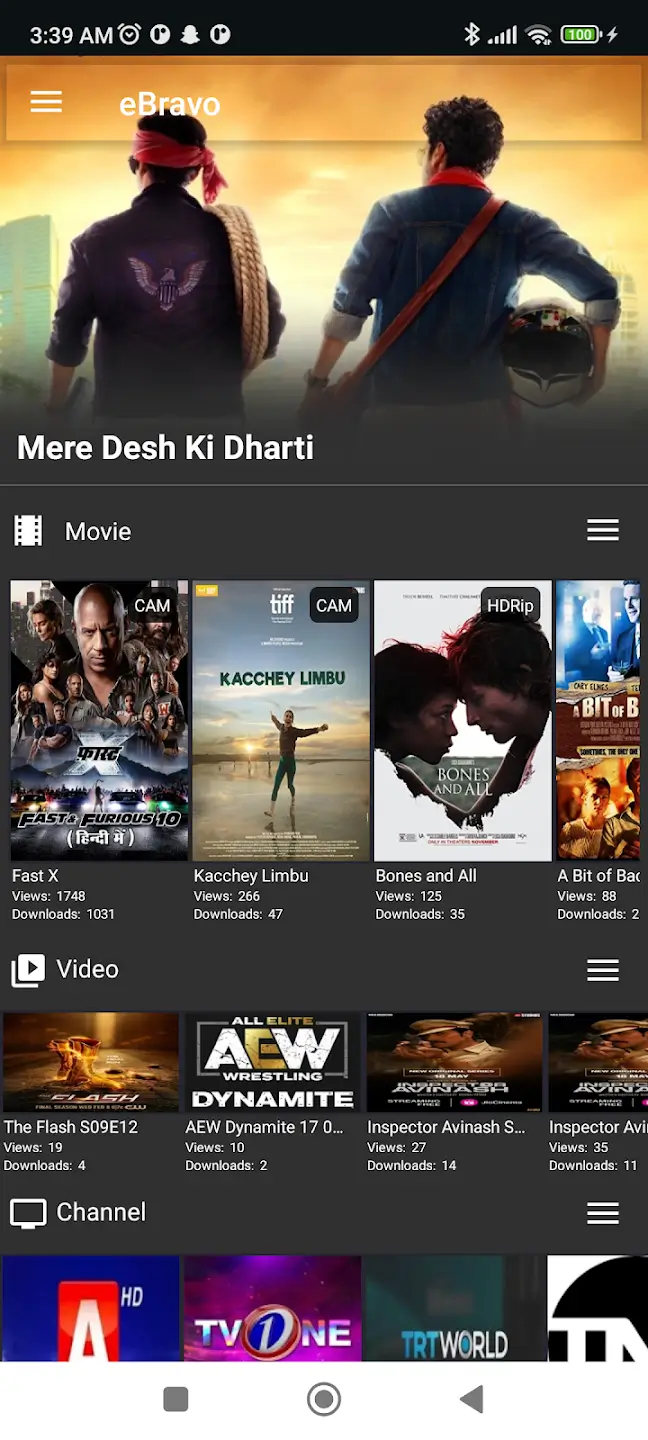 Screenshot eBravo APK v9.0.0.9 untuk Streaming Hiburan