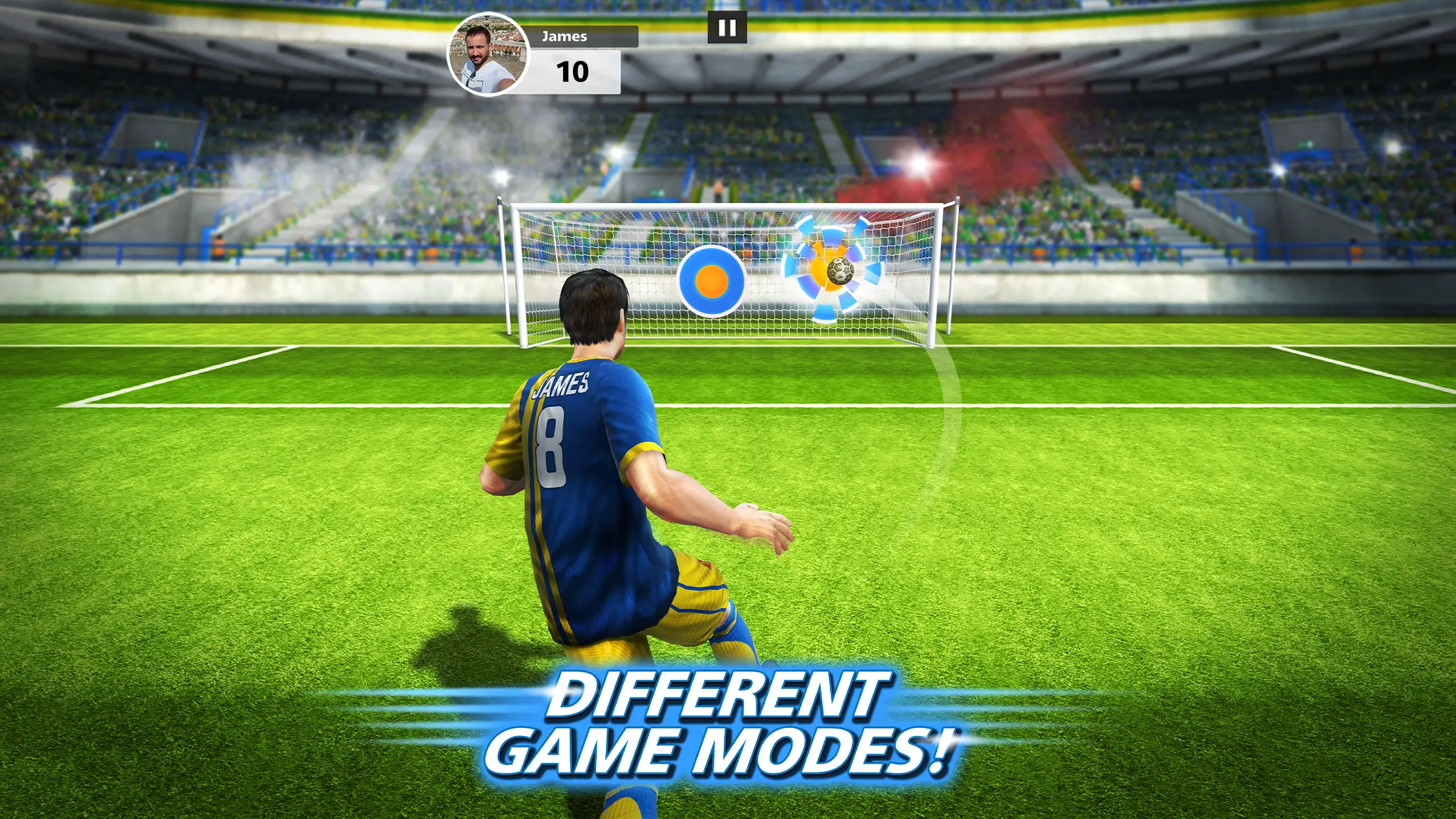 Screenshot Football Strike APK: Duel Tendangan Bebas Seru dengan Mode Multiplayer
