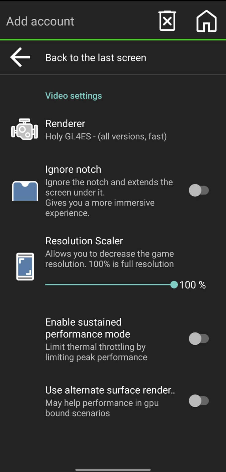 Screenshot PojavLauncher APK untuk Minecraft Java Edition di Android