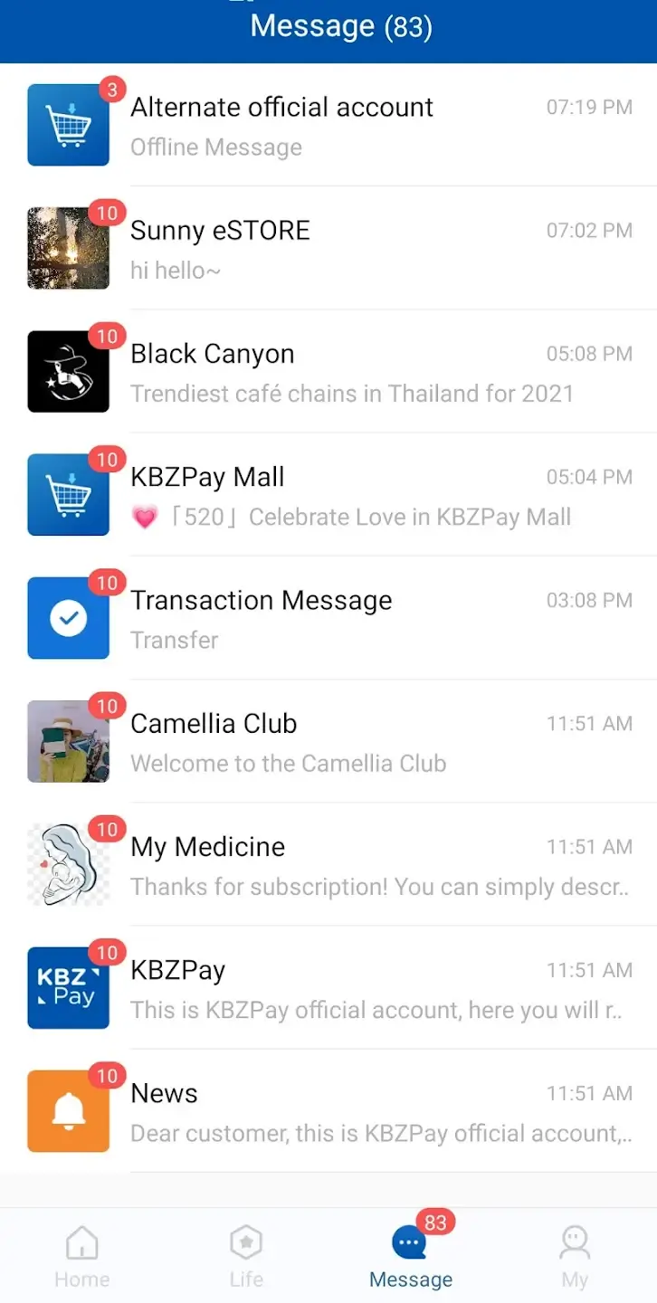 Screenshot KBZPay APK v5.8.4