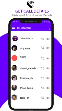 Screenshot Call History Manager APK v1.1