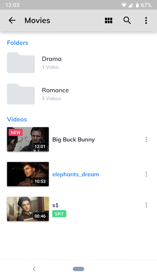 Screenshot MX Player APK versi 2.13.3 untuk Android