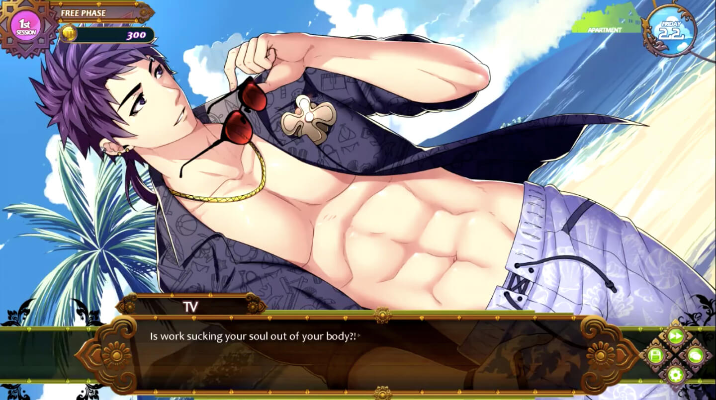 Screenshot Full Service APK v1.38: Visual Novel dengan Pilihan Cerita dan Grafis HD