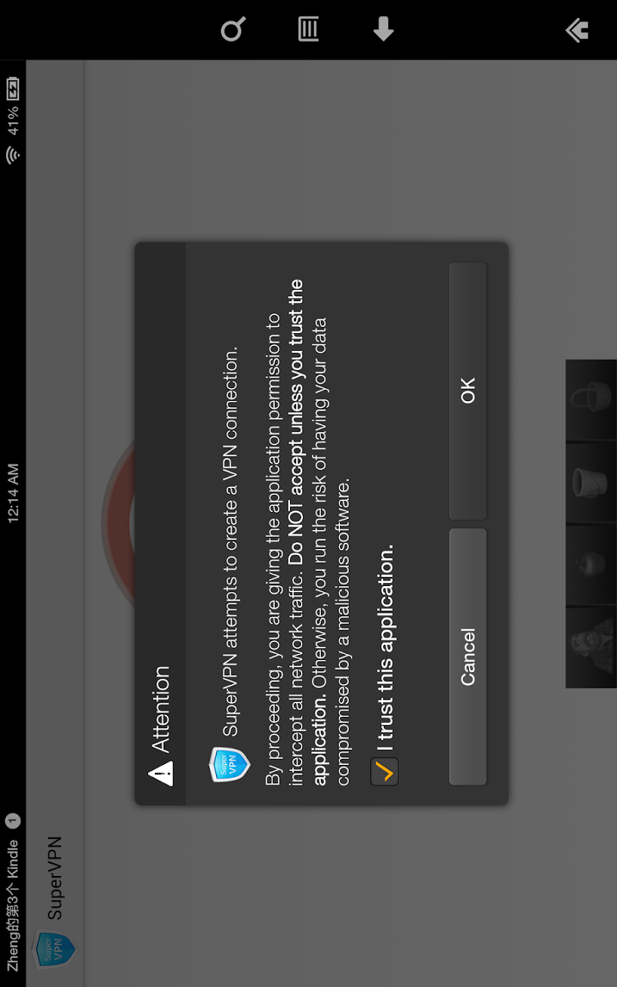Screenshot SuperVPN APK 3.1.4
