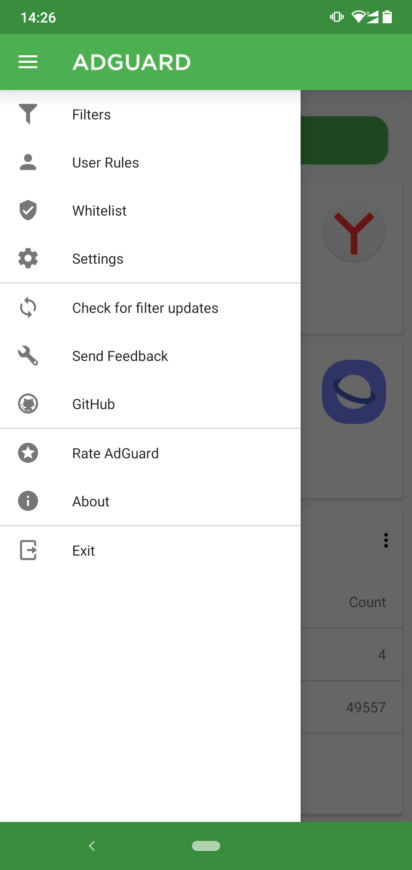 Screenshot AdGuard APK v4.14.68
