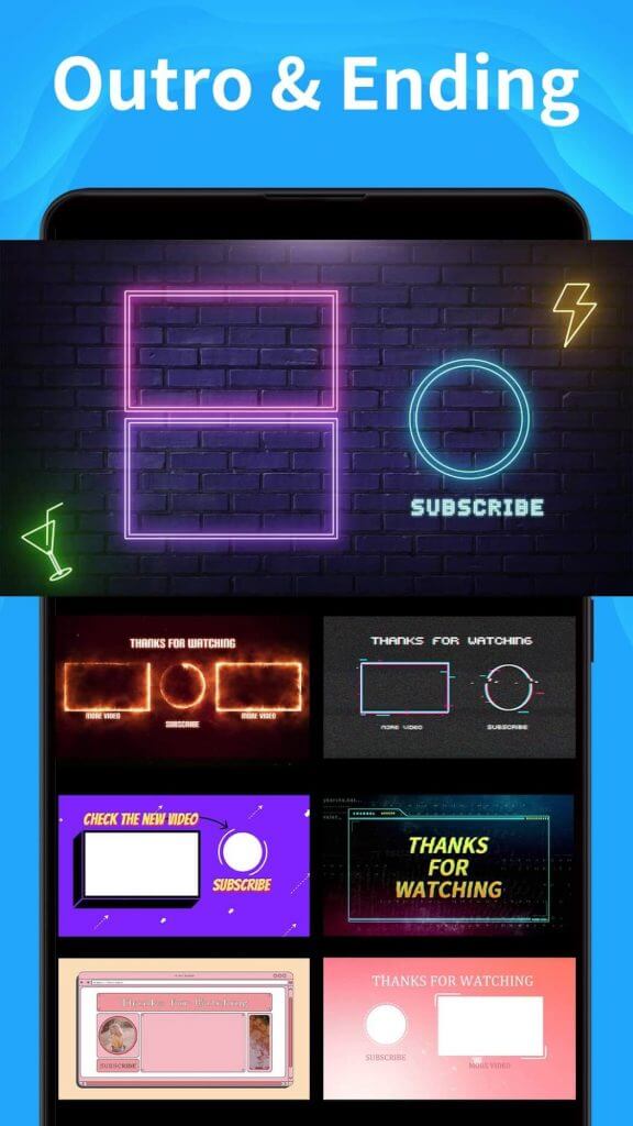 Screenshot Intro Maker APK untuk Membuat Intro Video di Android