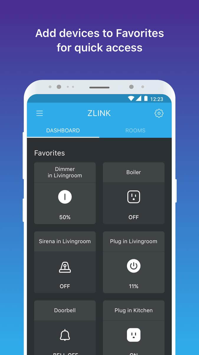 Screenshot ZLINK APK v1.2.78 untuk Kontrol Smart Home