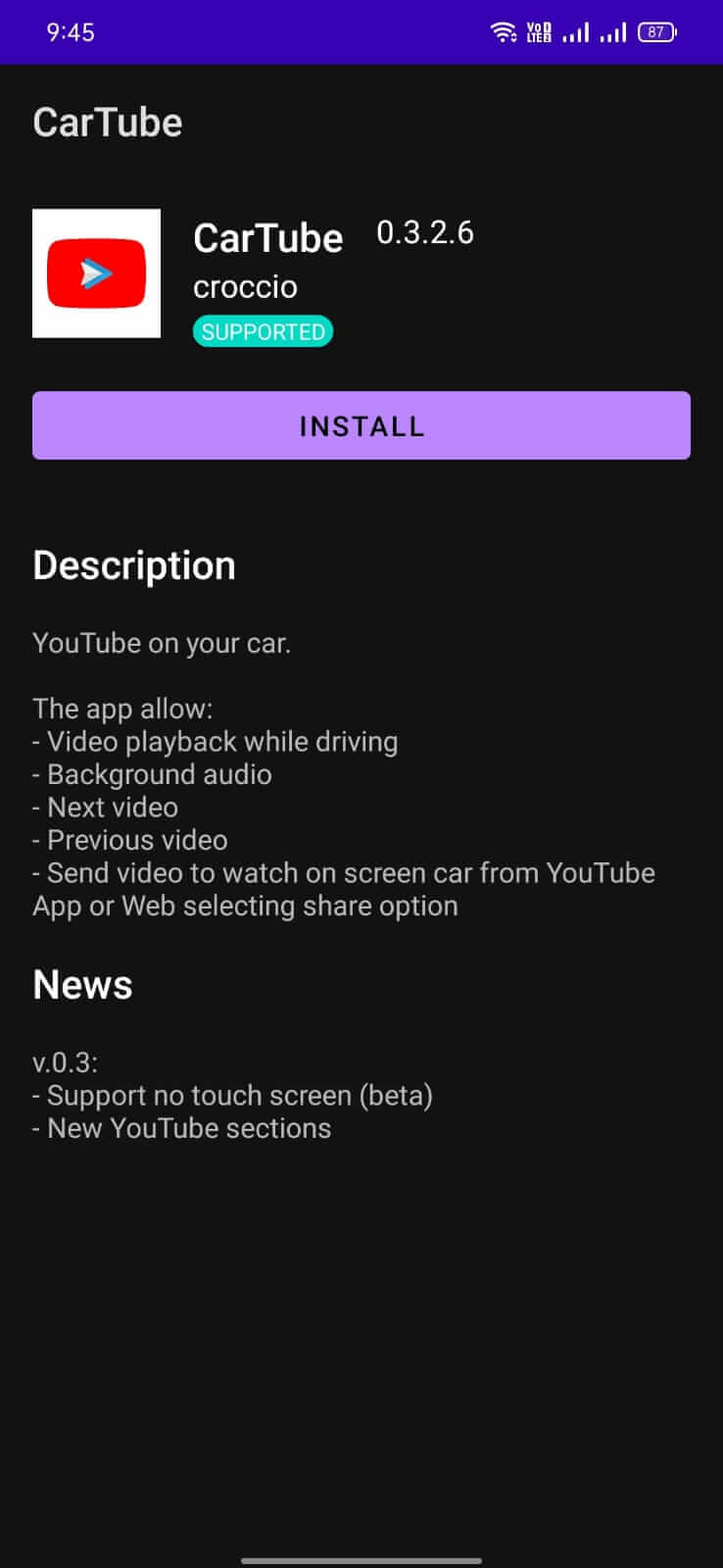 Screenshot AAStore APK