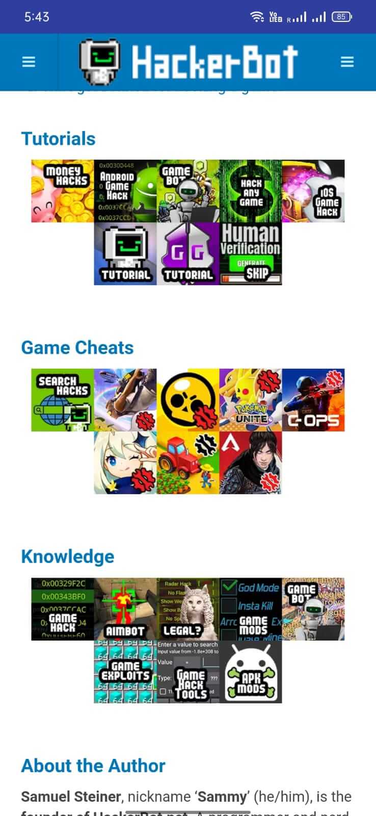 Screenshot HackerBot APK v2.0.0