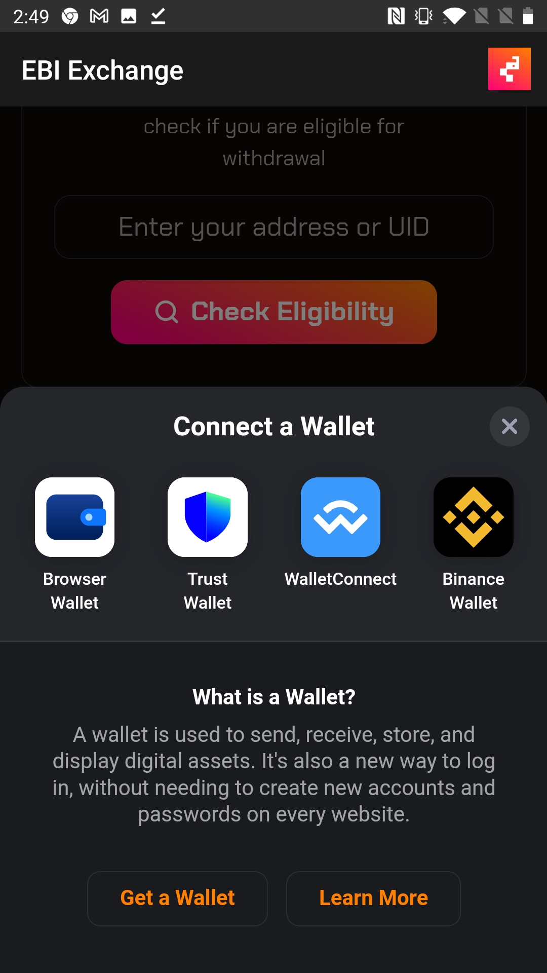 Screenshot EBI Exchange APK v5.6 Download untuk Android