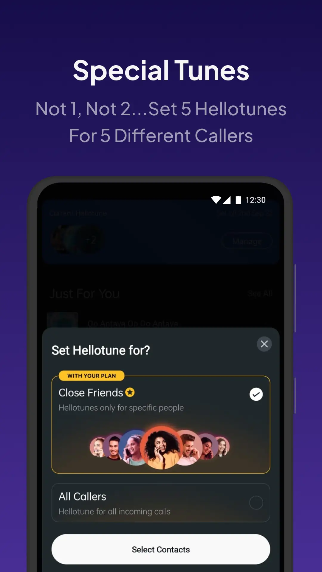 Screenshot Wynk Music APK v3.68.1.1