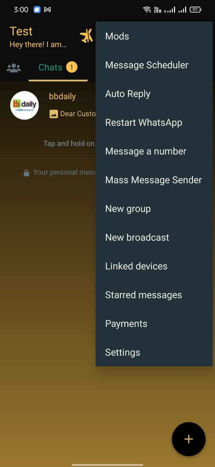 Screenshot WhatsGold APK v44.10