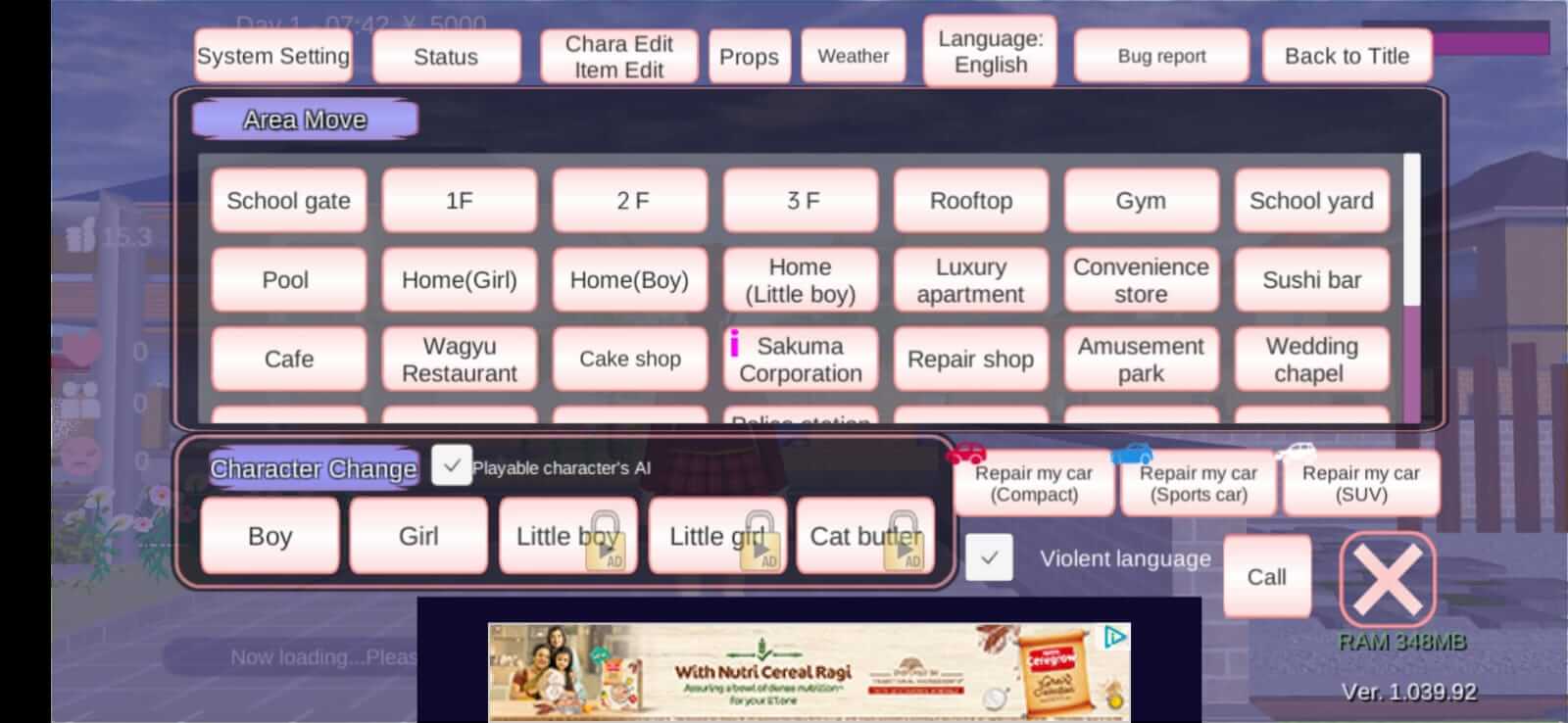Screenshot SAKURA School Simulator APK