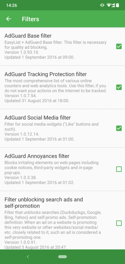 Screenshot AdGuard APK v4.14.68