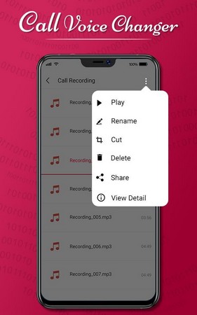 Screenshot Call Girl Voice Changer APK