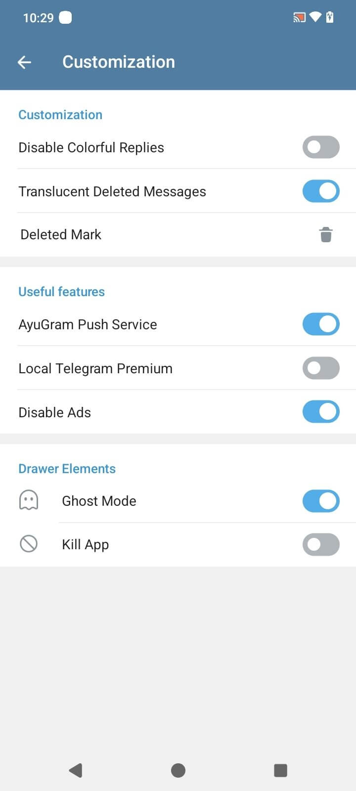 Screenshot Ayugram APK v12.5.1 untuk Android