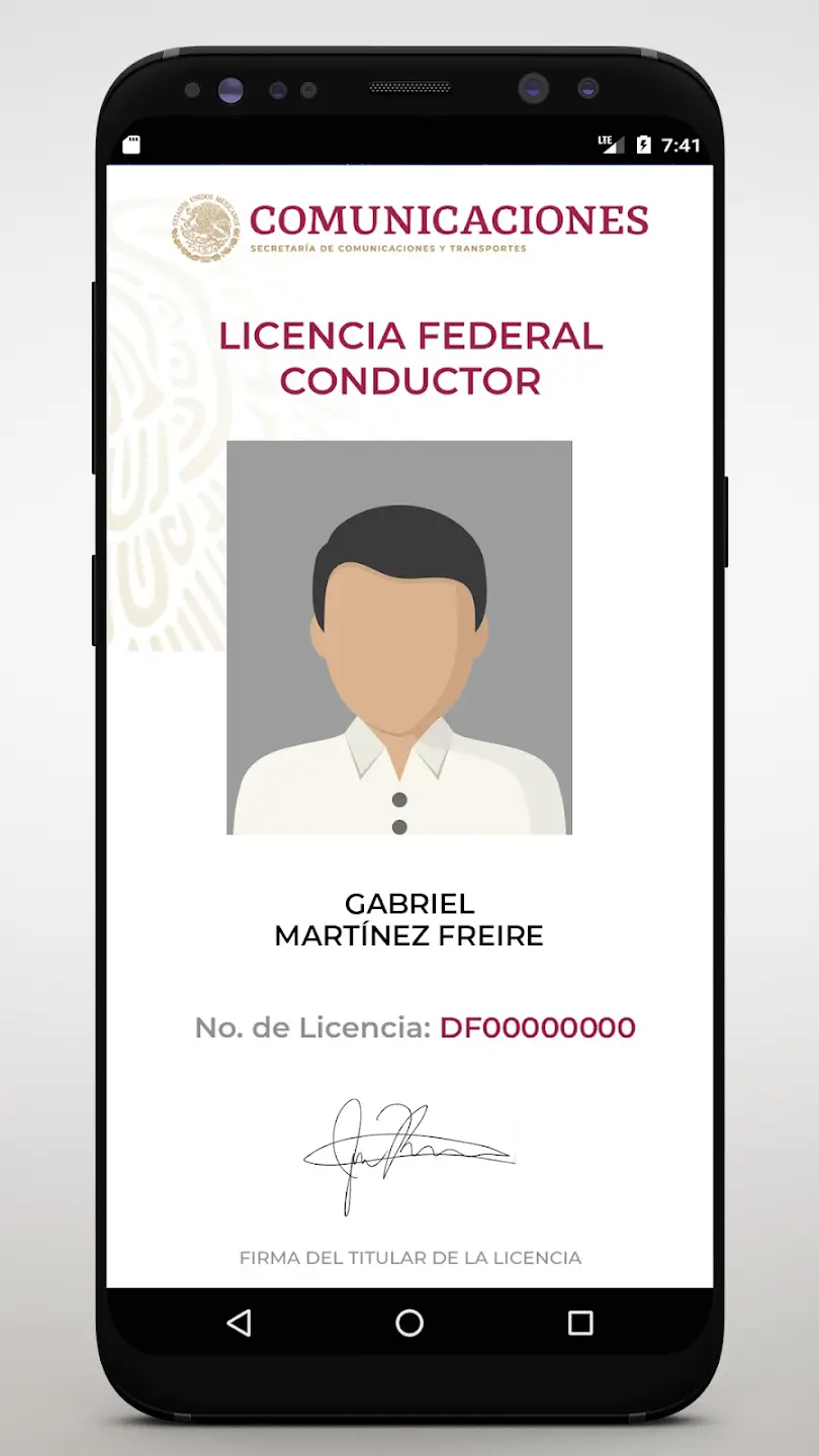 Screenshot Licencia Federal Digital APK