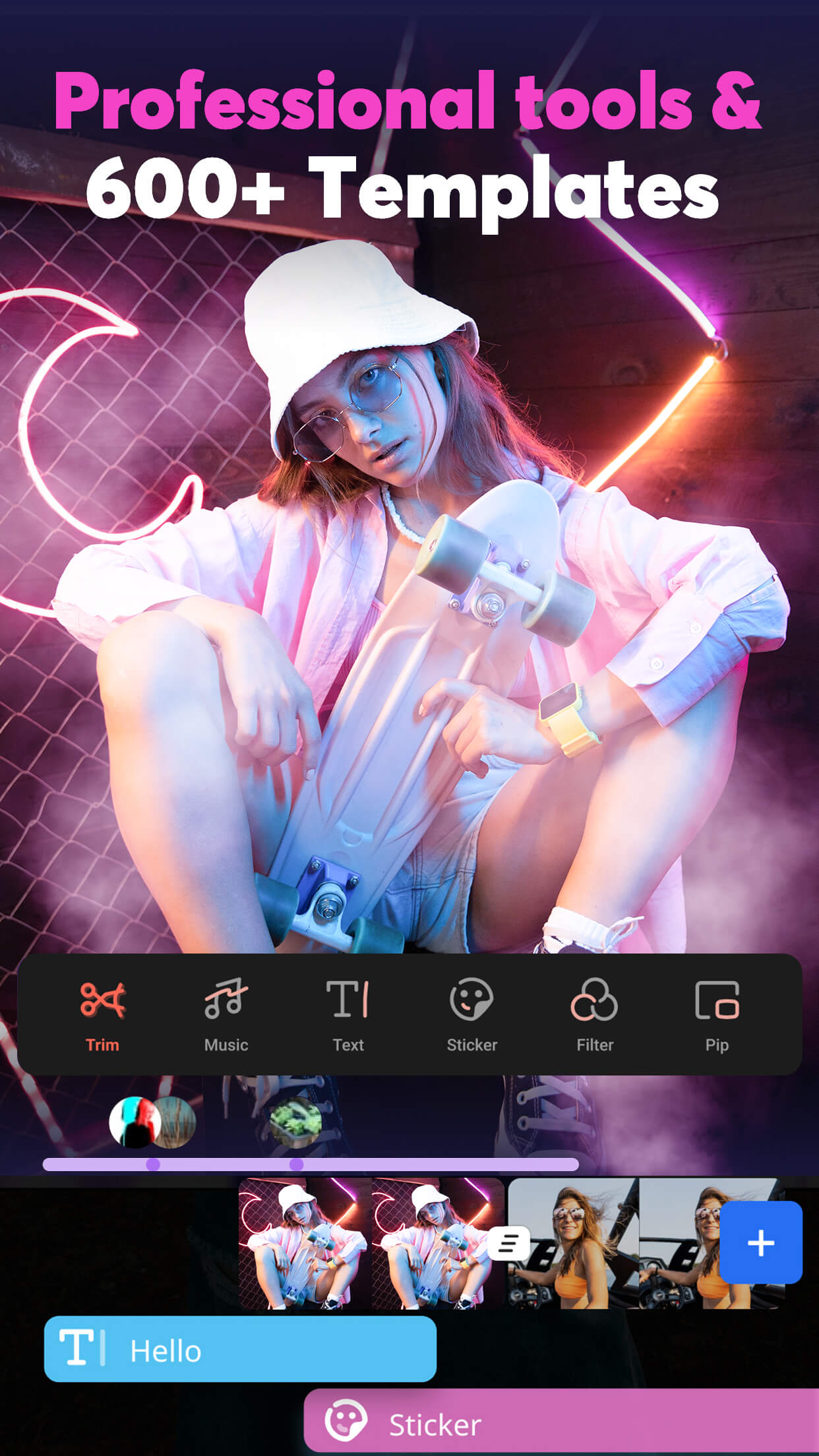 Screenshot FilmoraGo APK v15.4.02 untuk Edit Video di Android