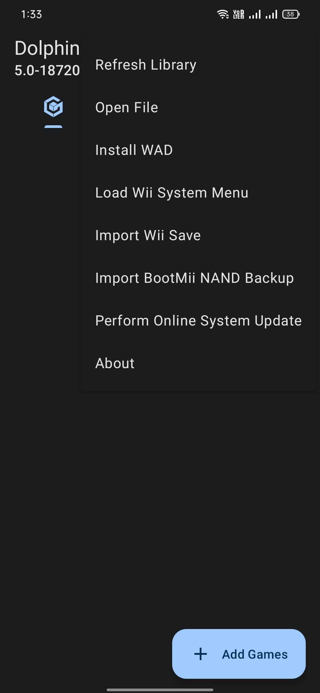 Screenshot Dolphin Emulator APK