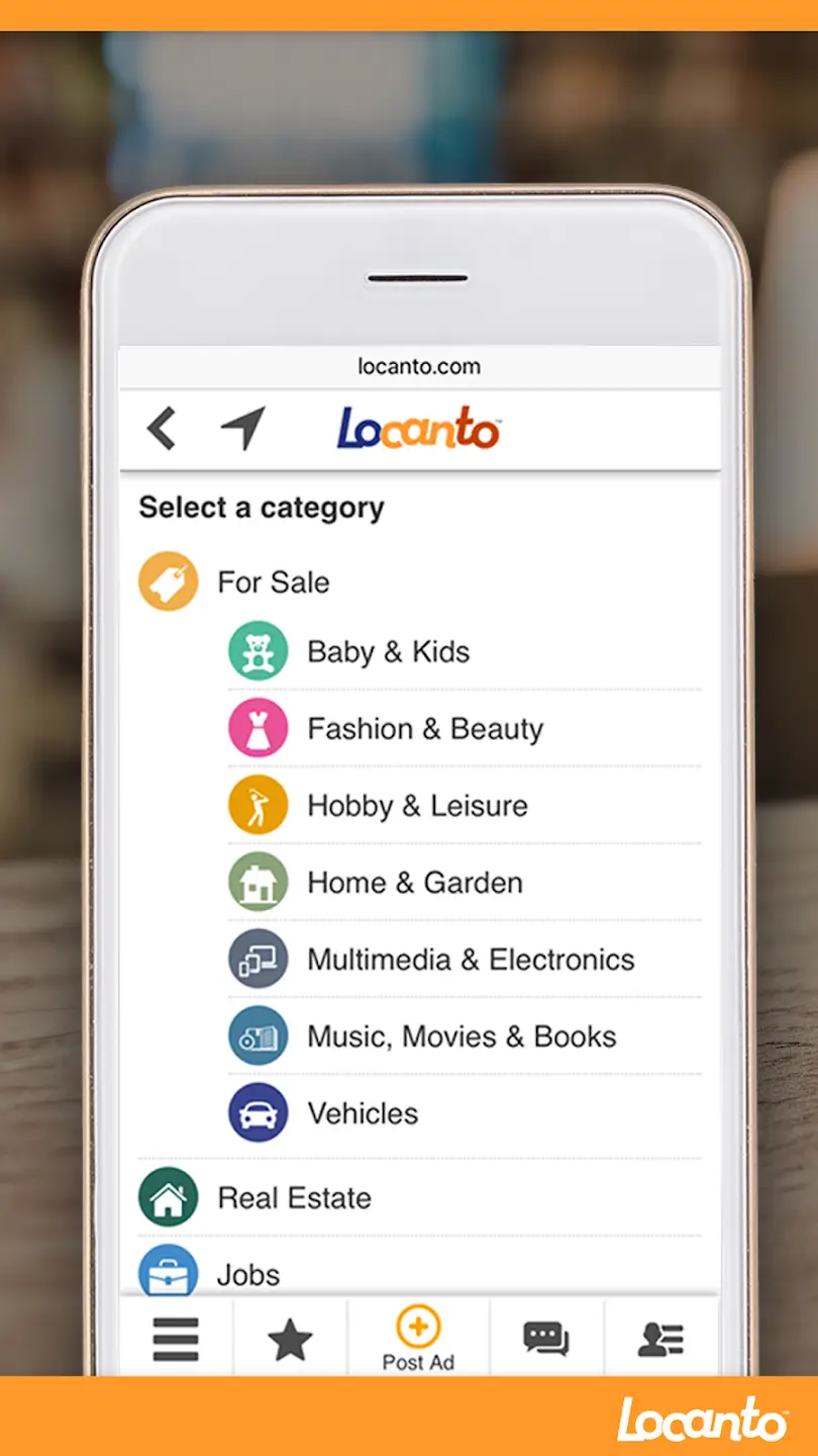 Screenshot Locanto APK