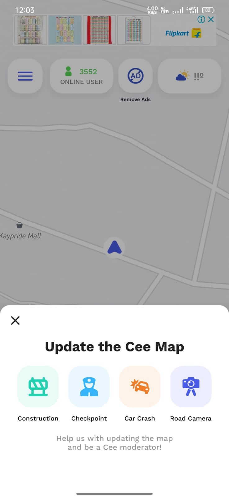 Screenshot Cee Speed Camera & GPS APK