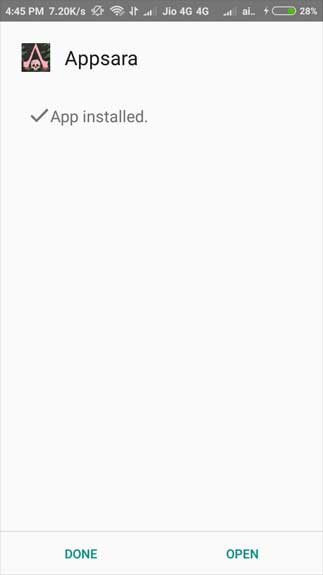 Screenshot AppSara APK Versi 1.0 untuk Android