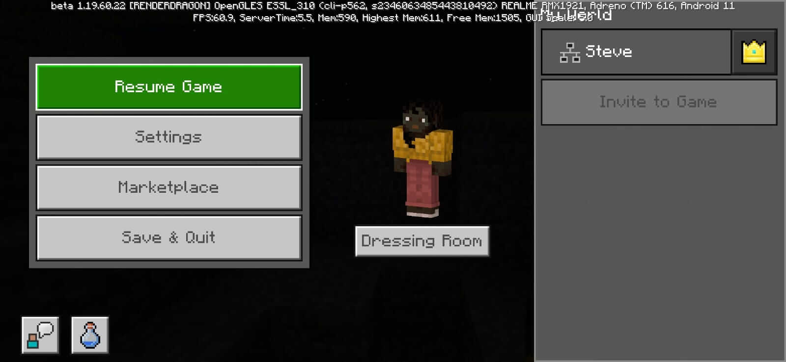Screenshot Minecraft Java Edition APK v1.21.40.22