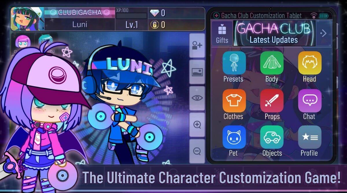 Screenshot Gacha Neon APK v1.8