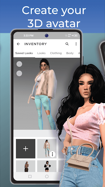 Screenshot IMVU APK: Game Sosial dengan Avatar 3D dan Ruang Chat Virtual