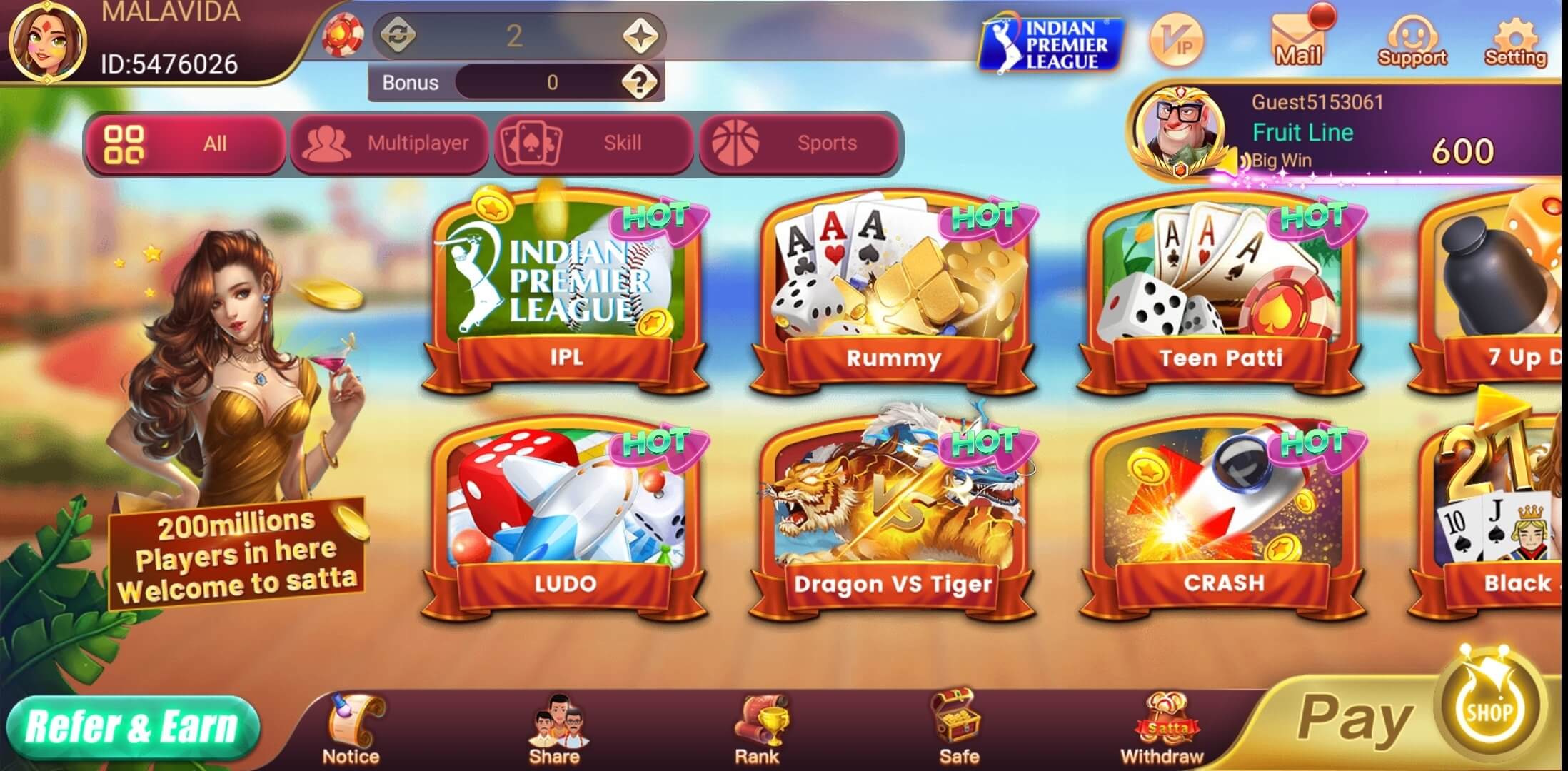 Screenshot Rummy Satta APK v1.0