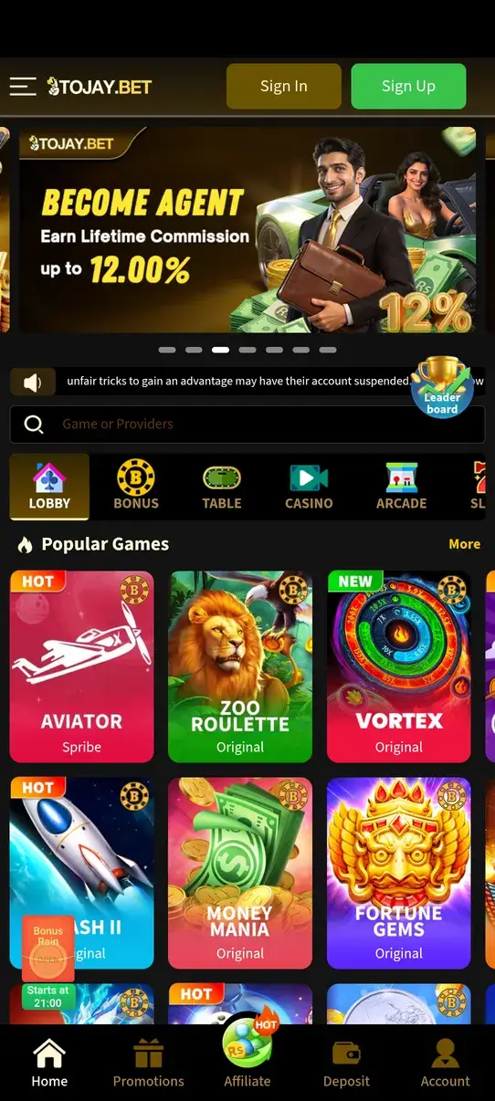 Screenshot 2J Bet APK v1.1.1