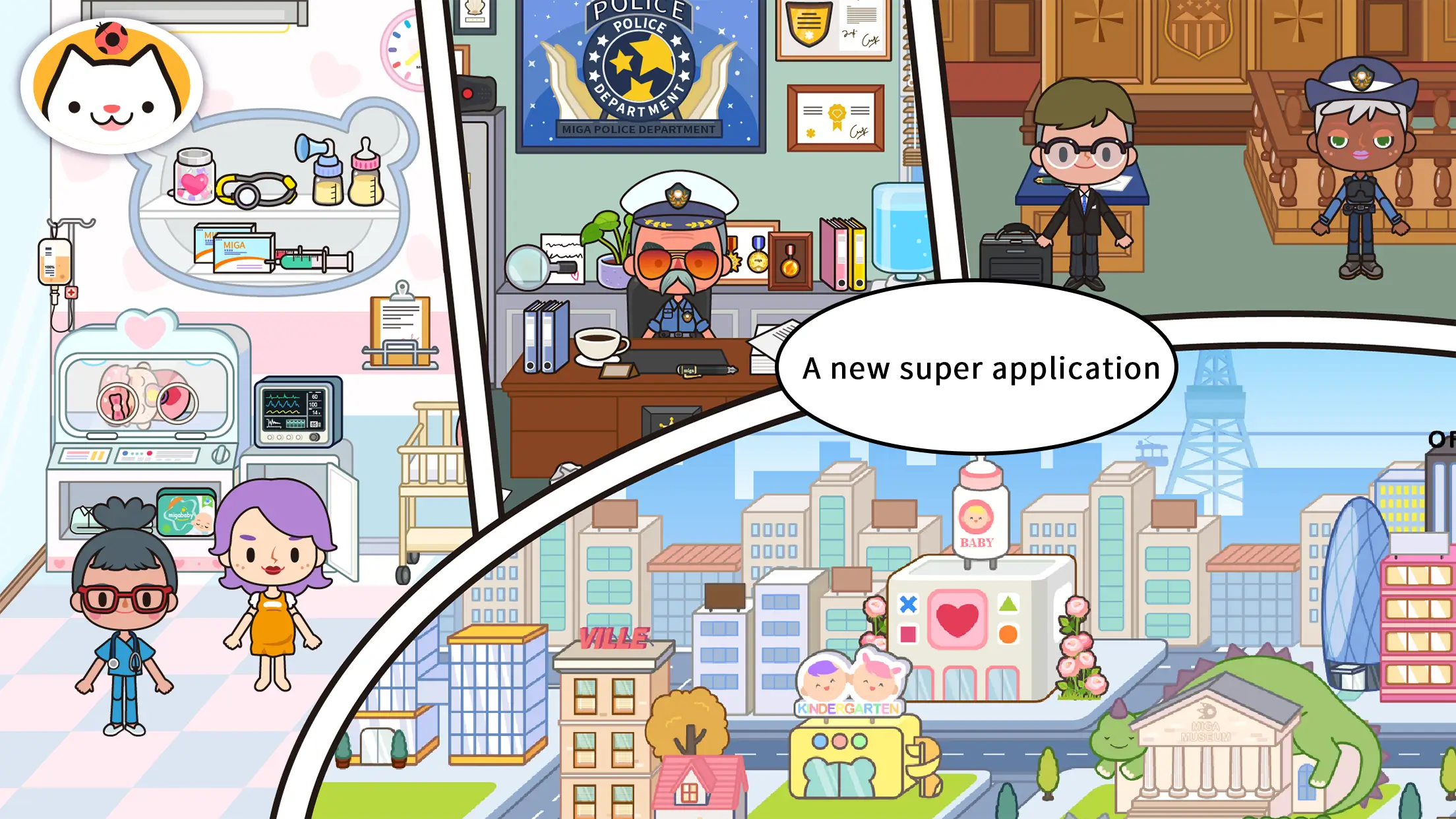 Screenshot Miga Town My World APK v1.98