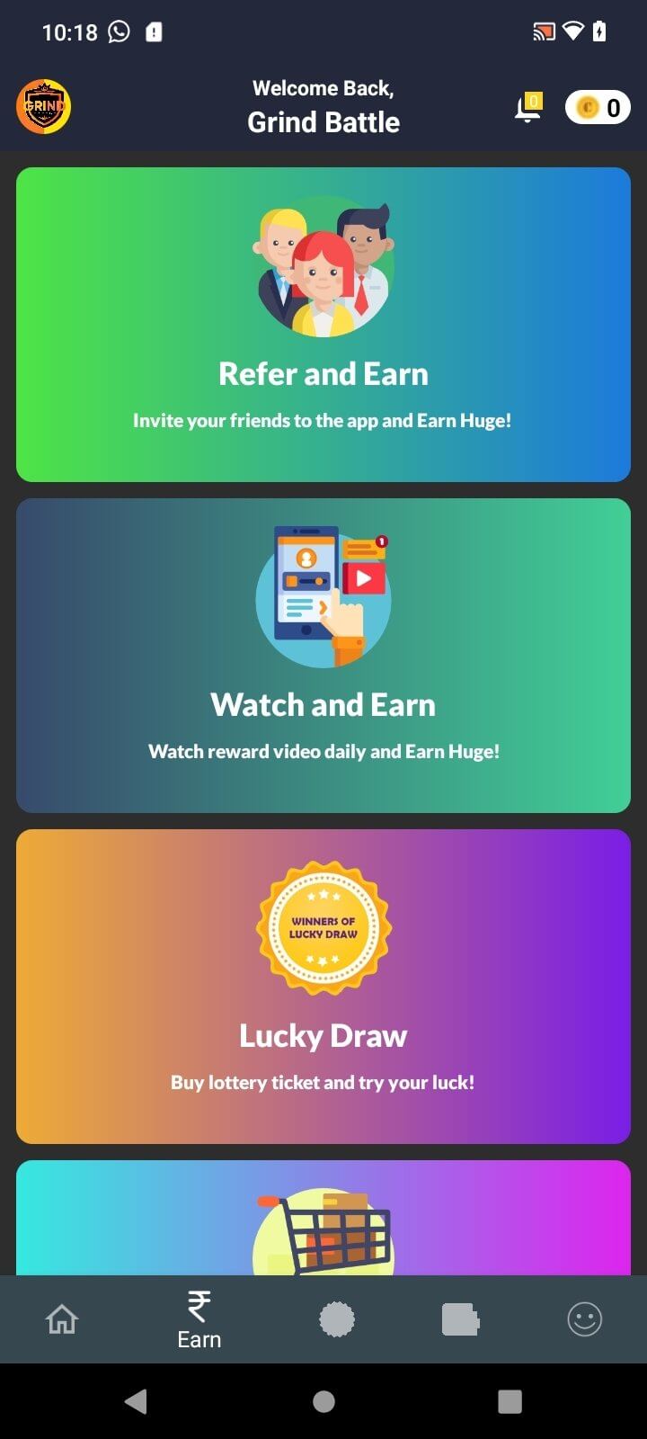Screenshot Grind Battle APK