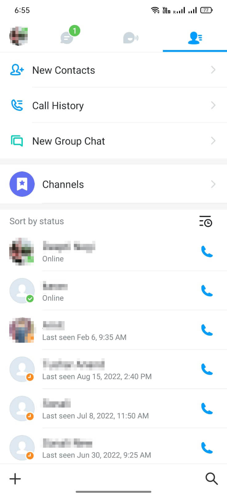Screenshot imo APK v2026.04.1031 untuk Chat dan Panggilan Internasional