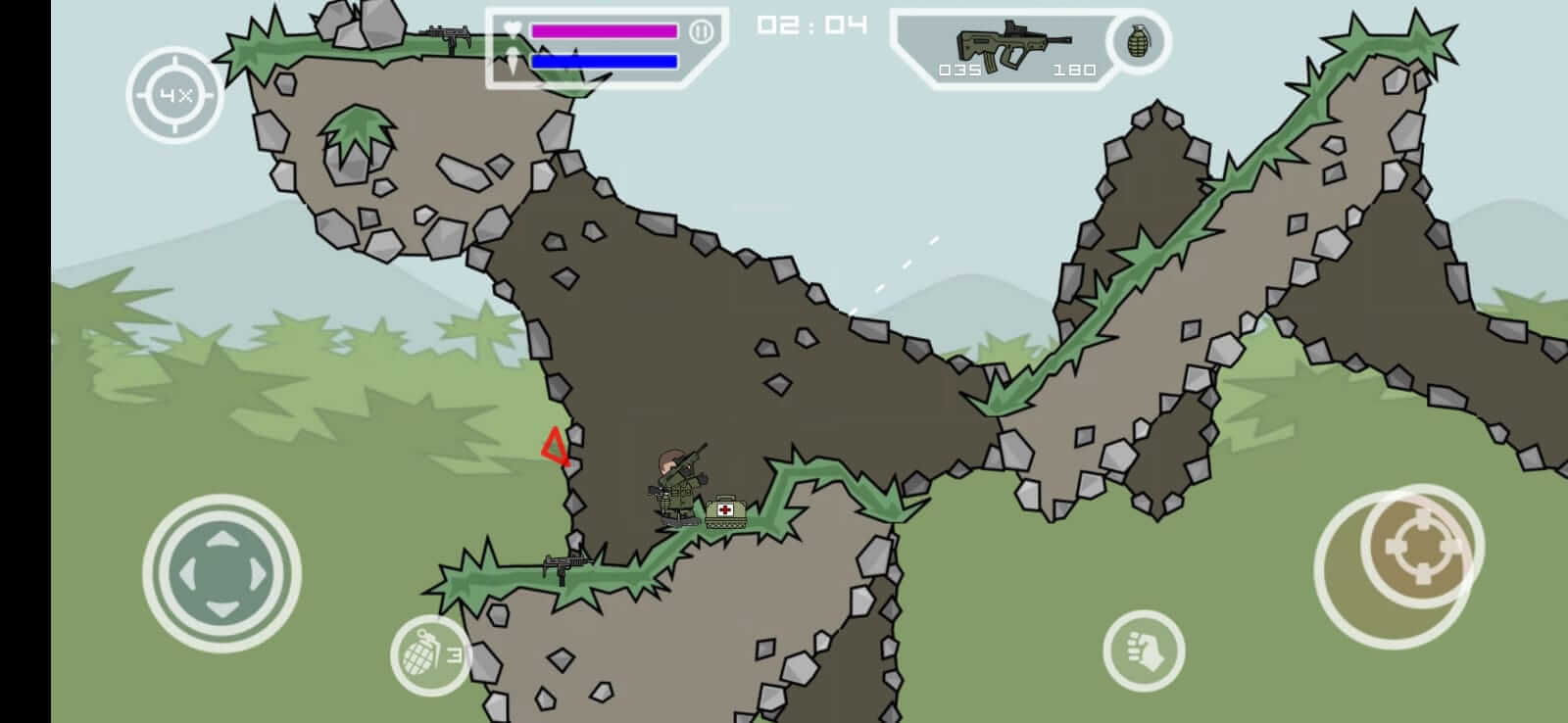 Screenshot Doodle Army 2 : Mini Militia APK