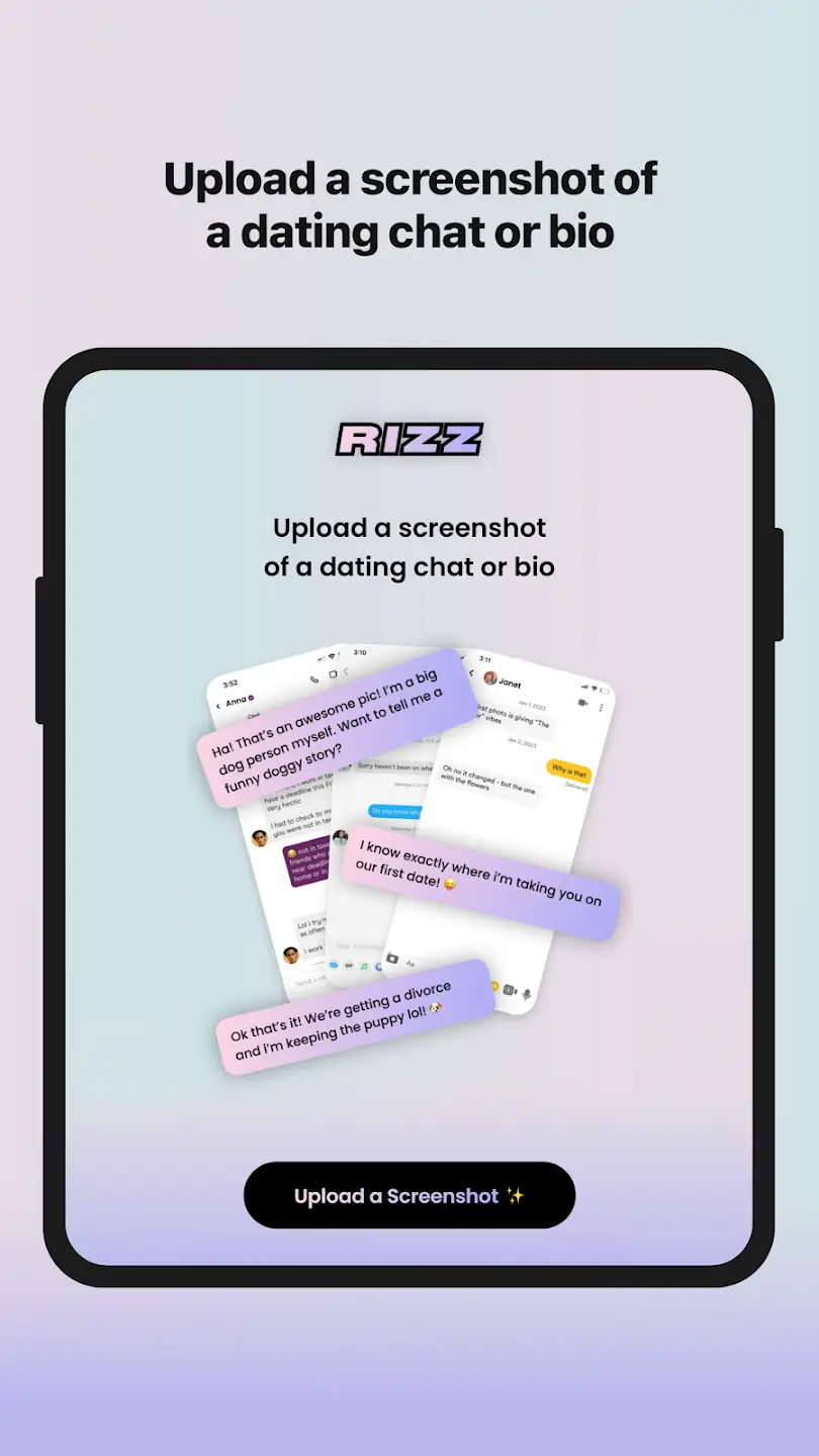 Screenshot RIZZ APK v2.1.9 untuk Android