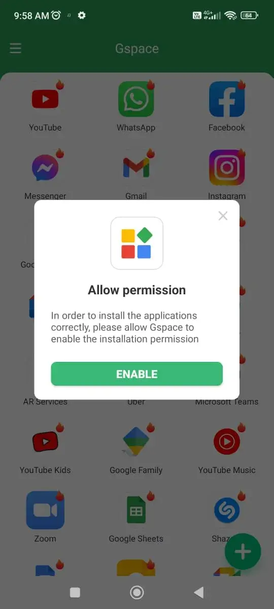 Screenshot GSpace APK v2.3.3