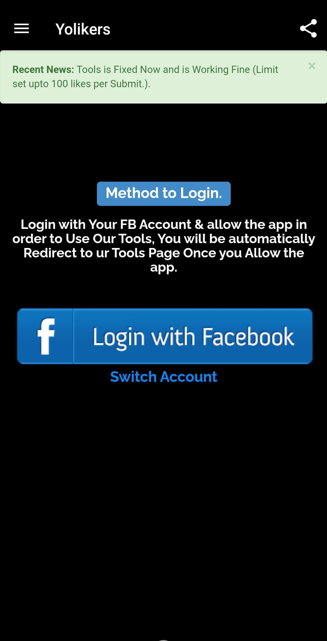 Screenshot YoLikers APK 3.8