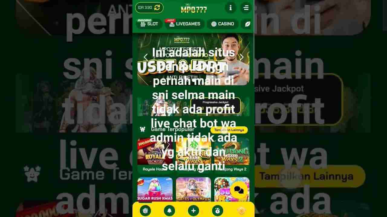 Screenshot MPO777 APK v7.3.4