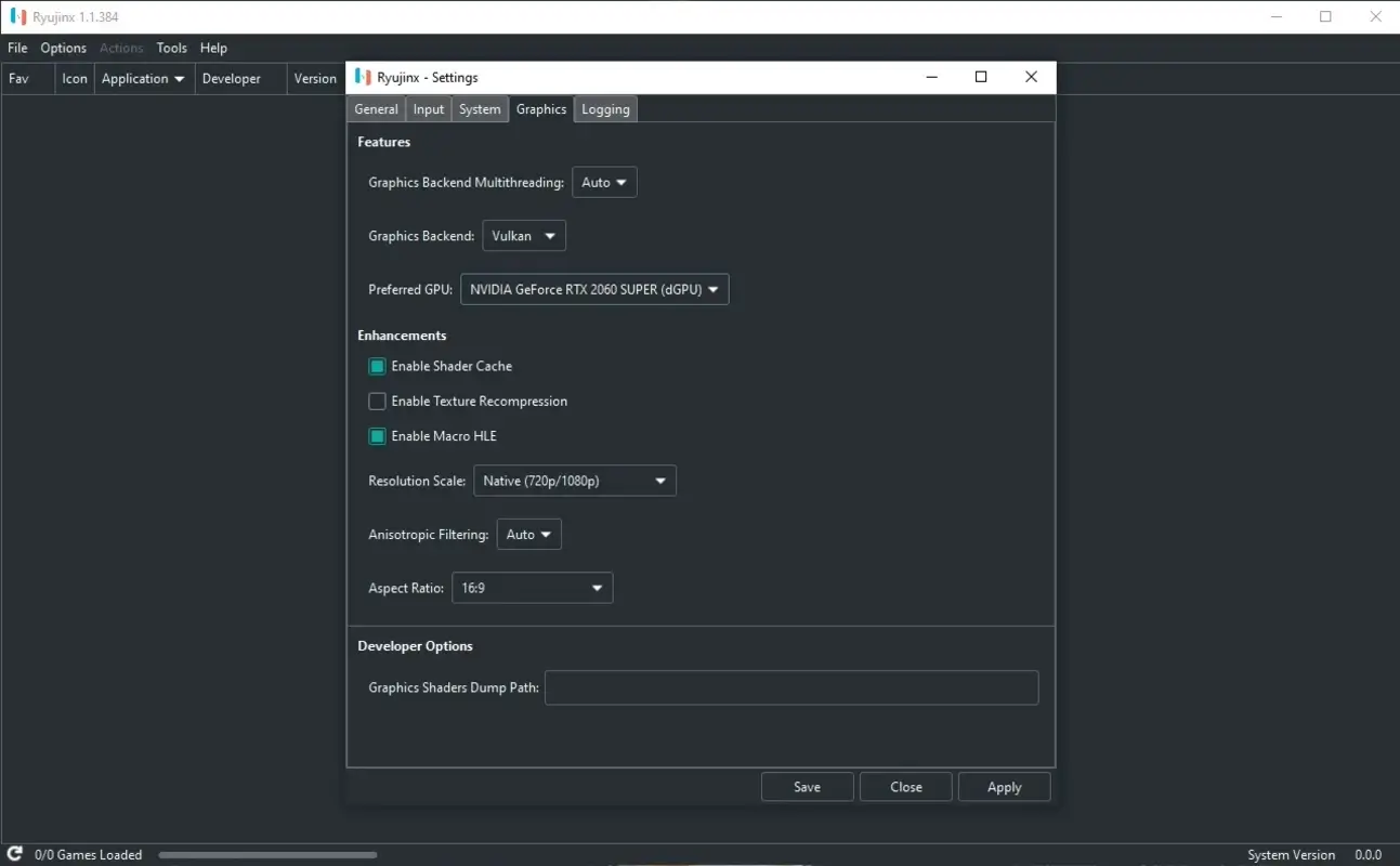 Screenshot Ryujinx APK v1.3.48