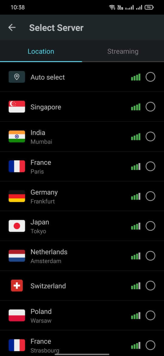 Screenshot Secure VPN APK