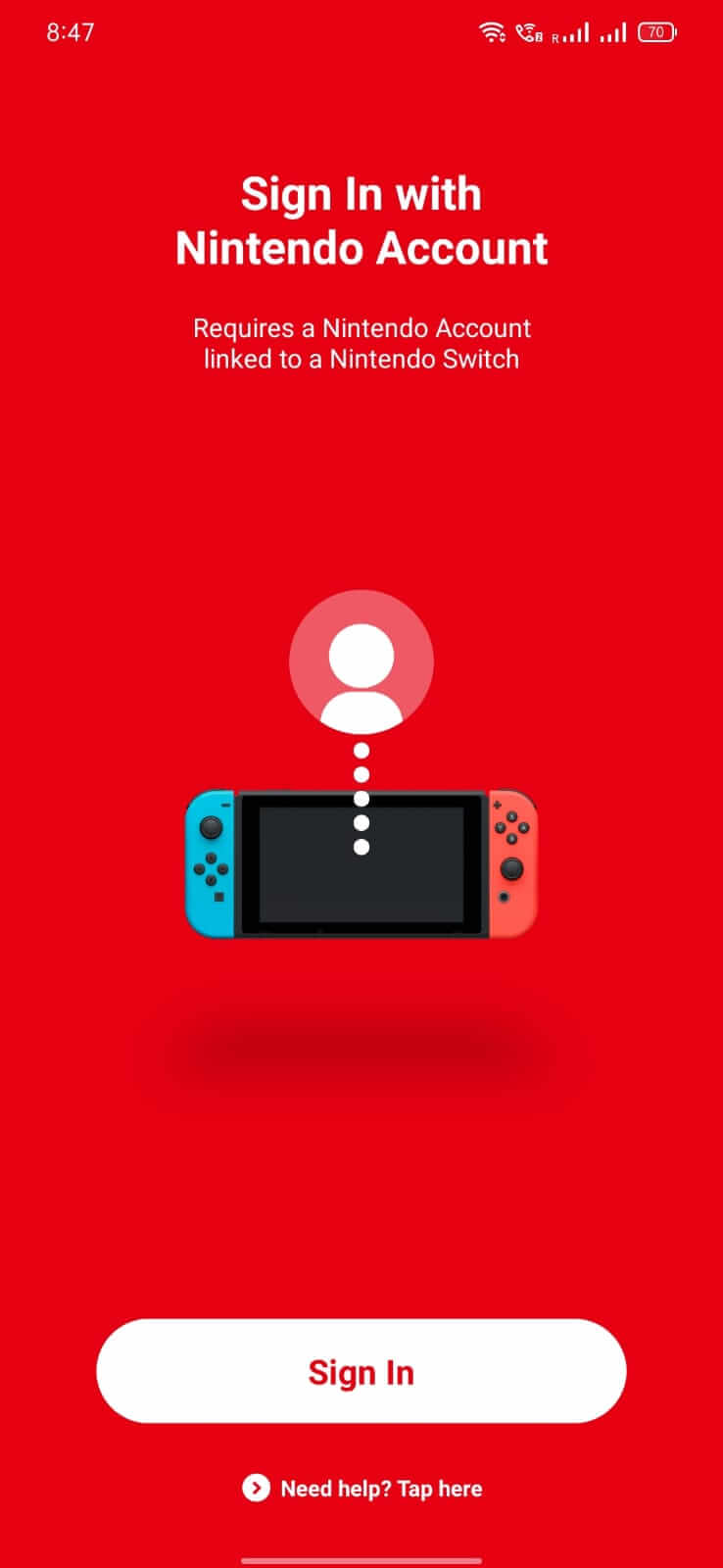 Screenshot Nintendo Switch Online APK