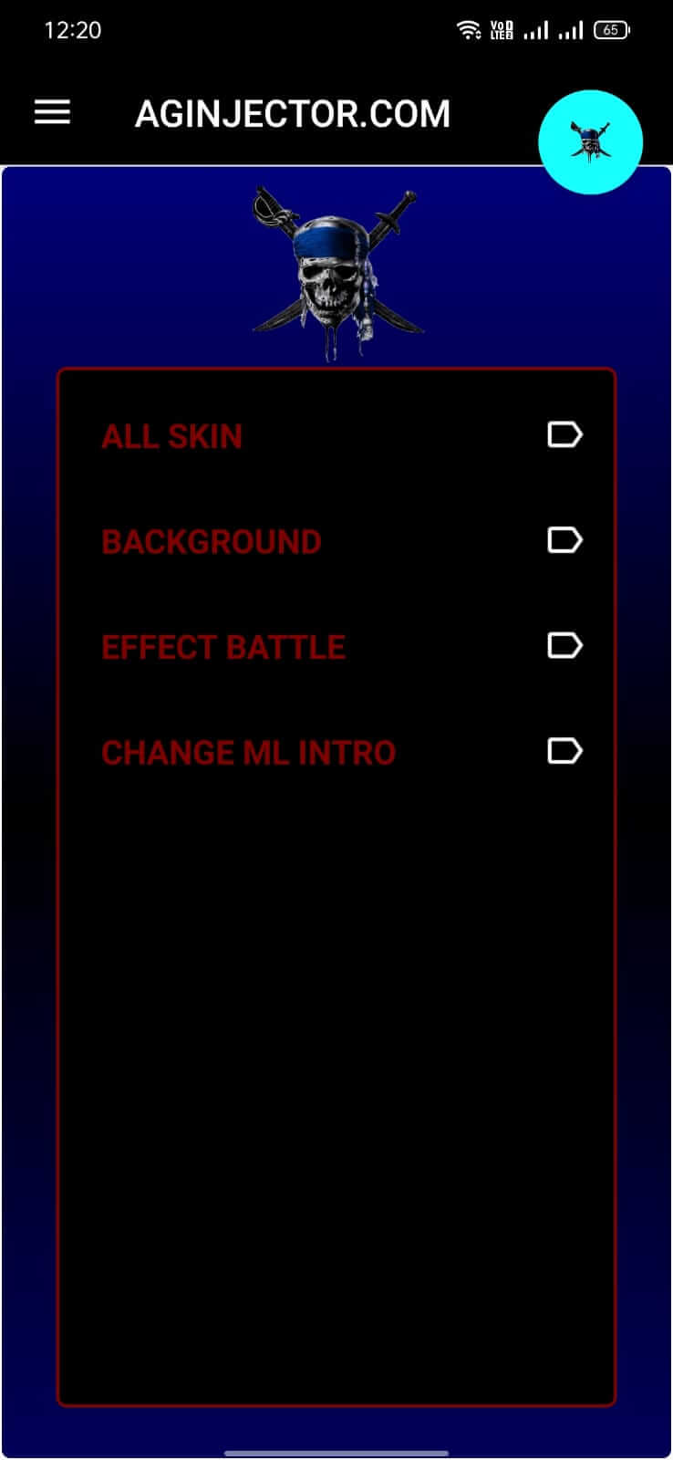 Screenshot AG Injector APK v6.0 untuk Android