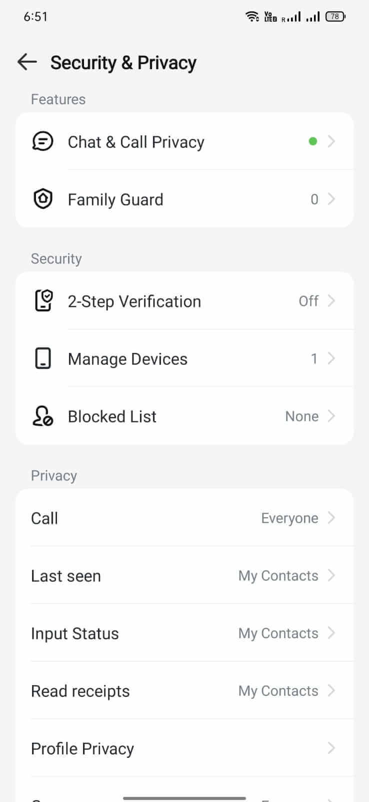 Screenshot imo APK v2026.04.1031 untuk Chat dan Panggilan Internasional