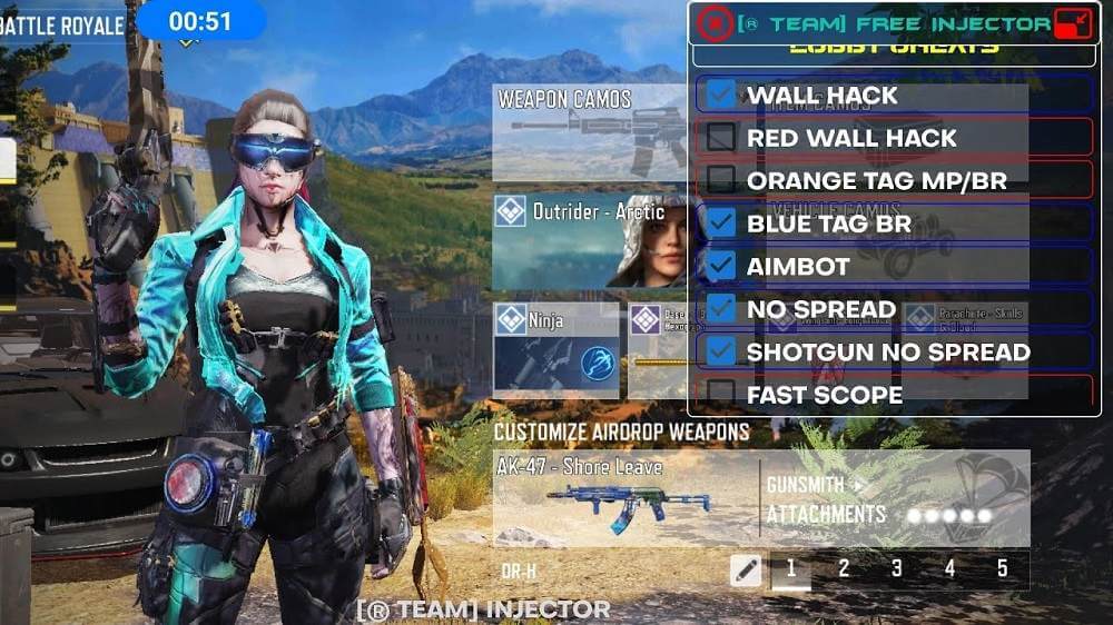 Screenshot CODM Injector APK