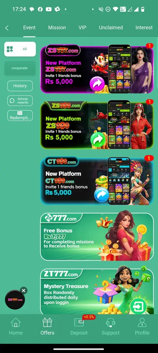 Screenshot ZT777 APK Download untuk Android